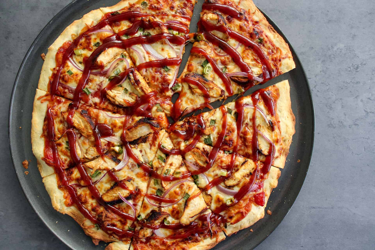 Chicken Barbecue Pizza